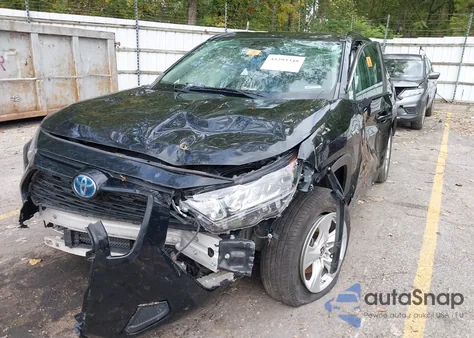 2021 Toyota Rav4 Hybrid Le из США, поврежденный, VIN 4T3LWRFV7MU015387